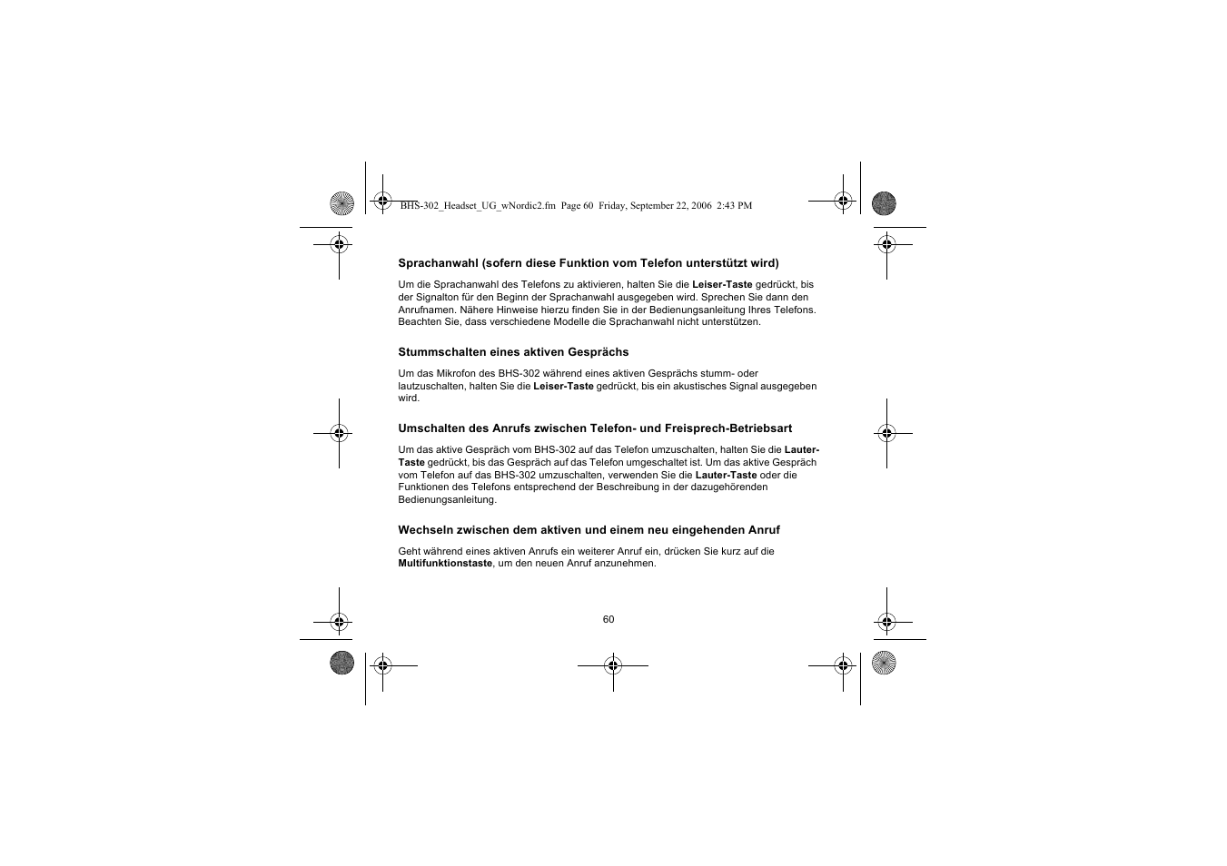 Iqua BHS-302 User Manual | Page 60 / 148