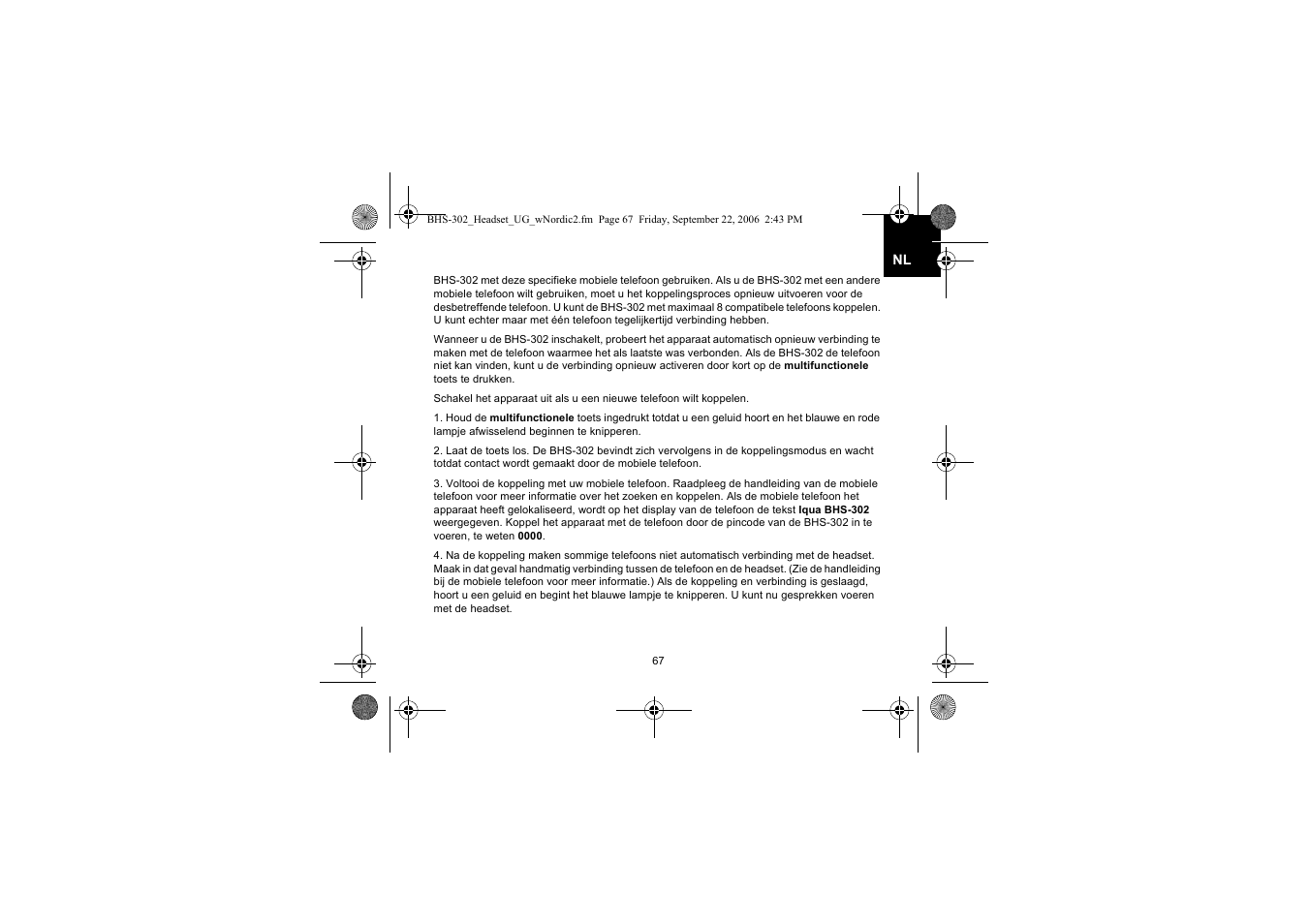 Iqua BHS-302 User Manual | Page 67 / 148