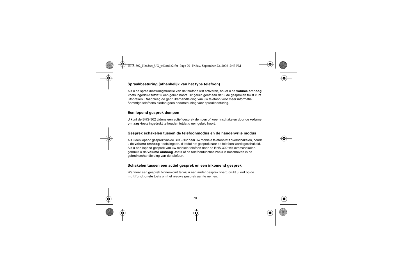 Iqua BHS-302 User Manual | Page 70 / 148