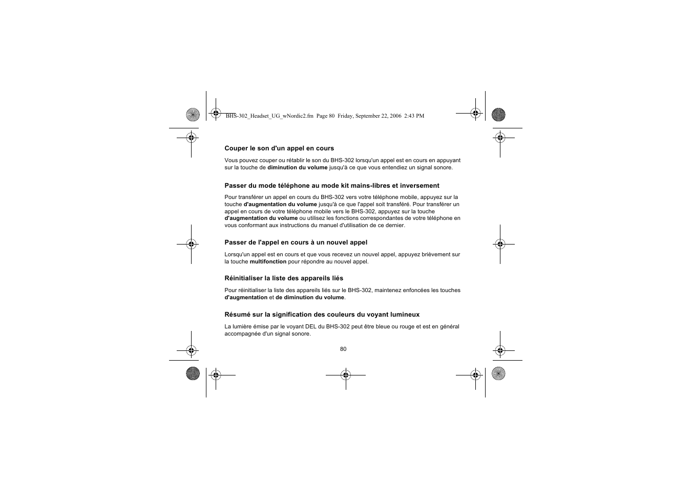 Iqua BHS-302 User Manual | Page 80 / 148