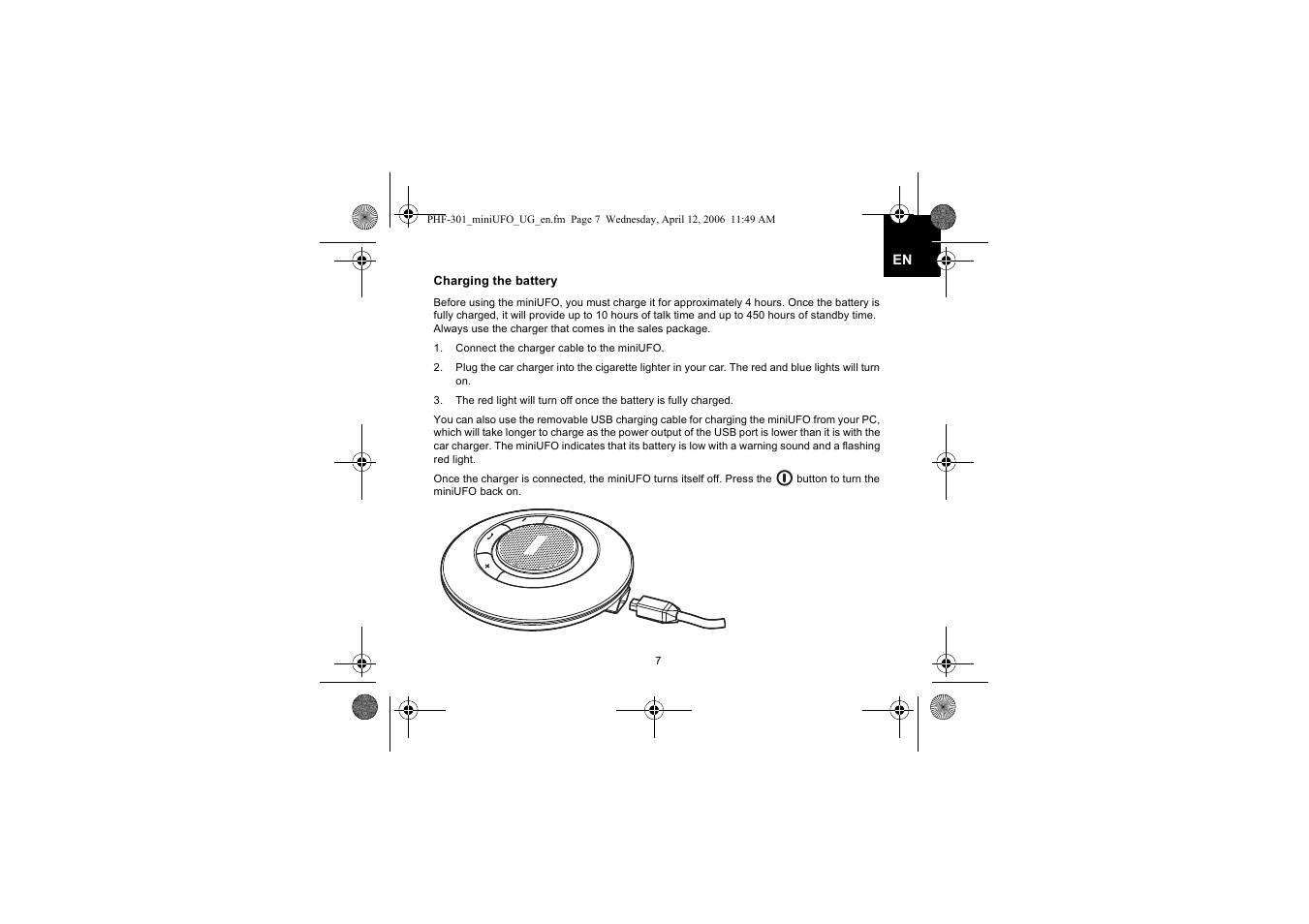 Iqua PHF-301 User Manual | Page 8 / 21