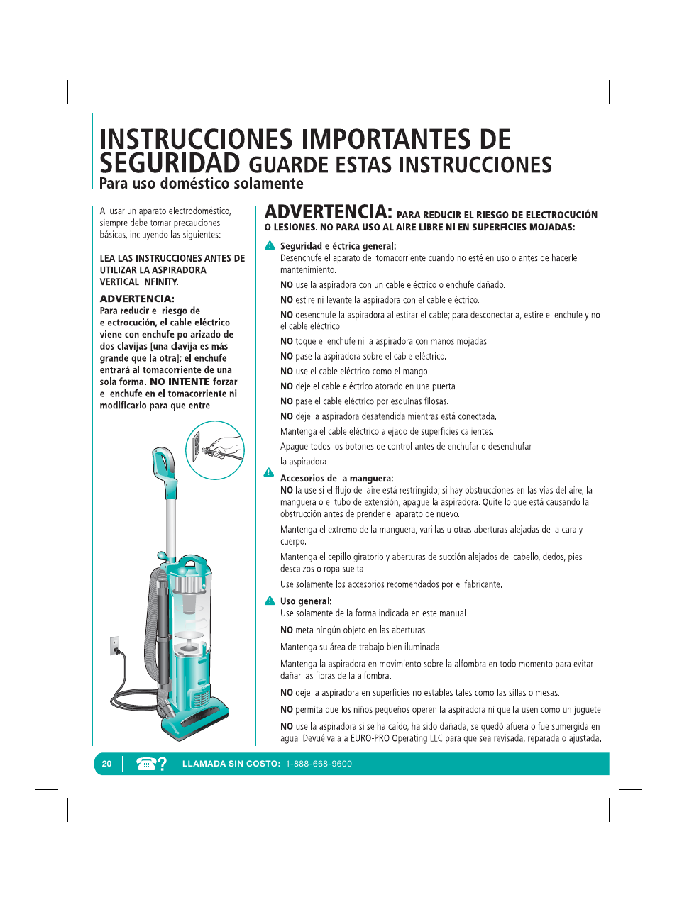 Infinity NV22Q User Manual | Page 22 / 56