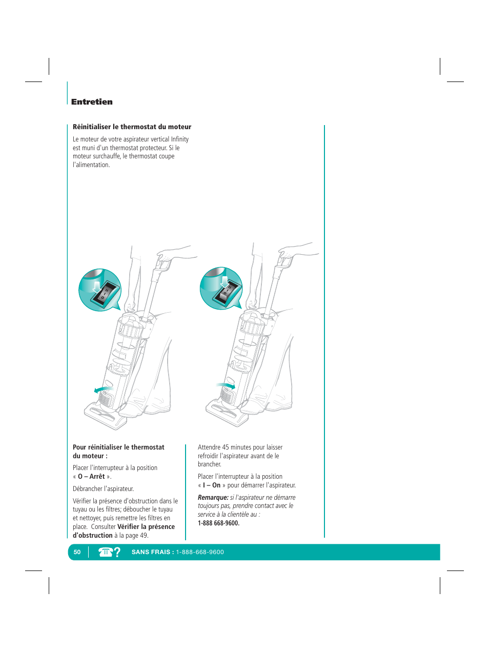 Infinity NV22Q User Manual | Page 52 / 56