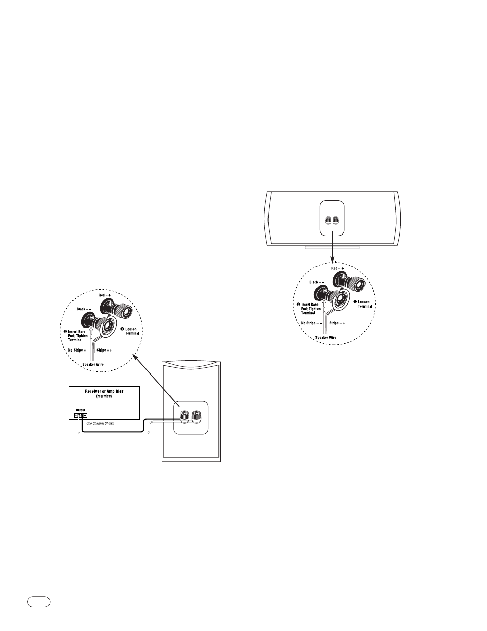 Enter and, Atellite, Peaker | Onnections | Infinity TSS-750 User Manual | Page 6 / 12