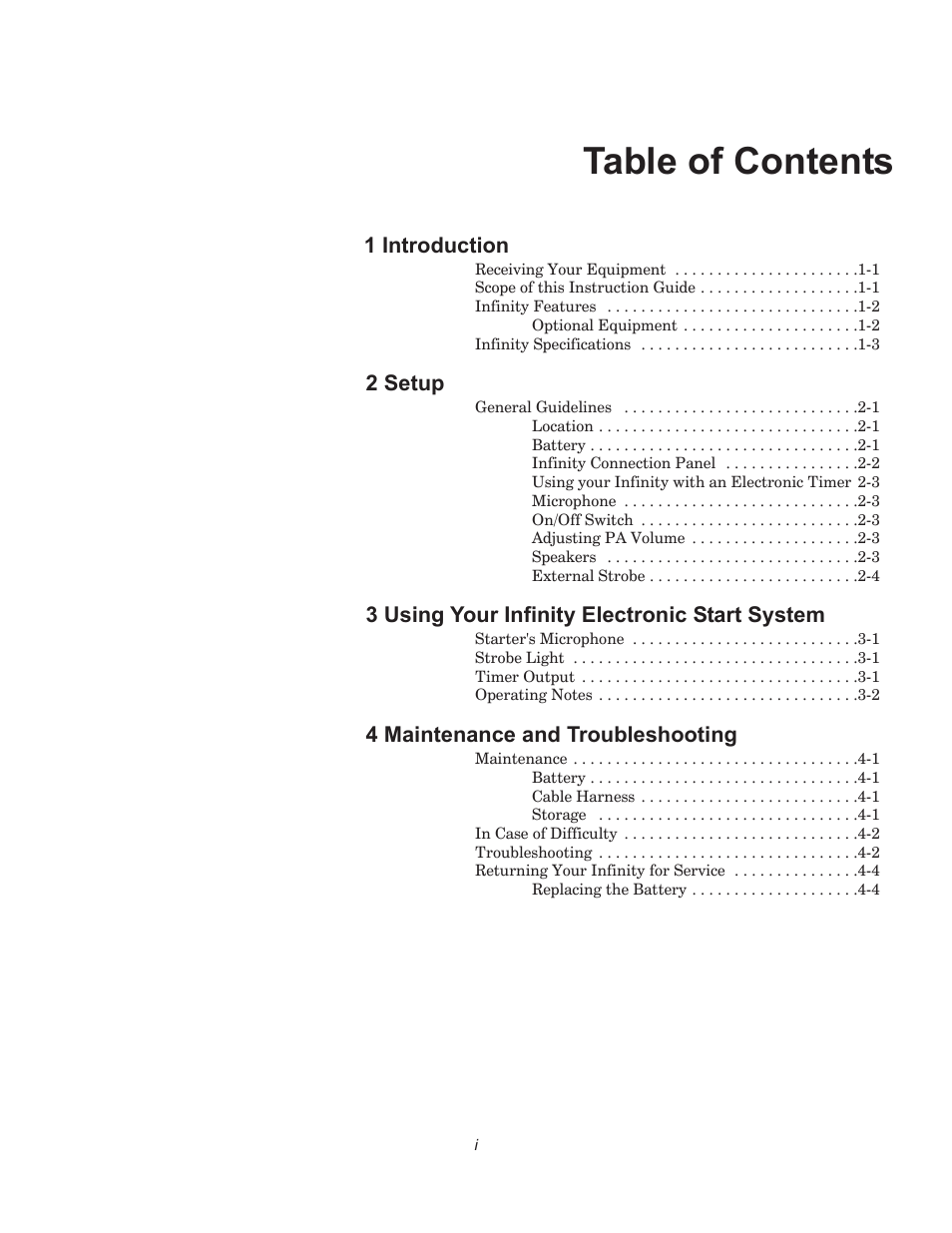 Infinity F849 User Manual | Page 3 / 20