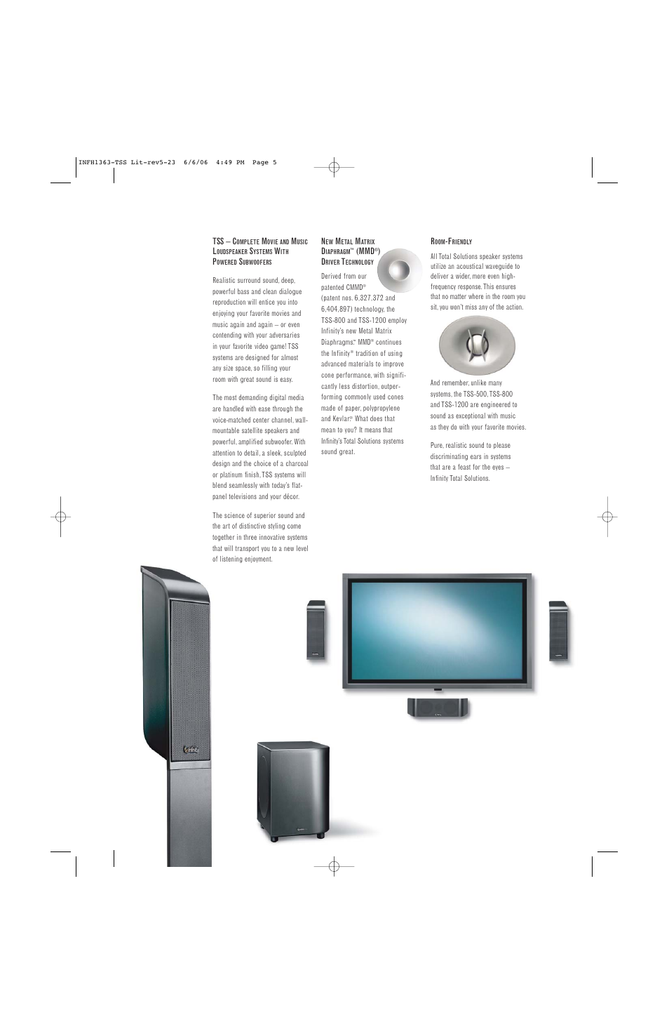 Infinity TSS-500 User Manual | Page 4 / 8