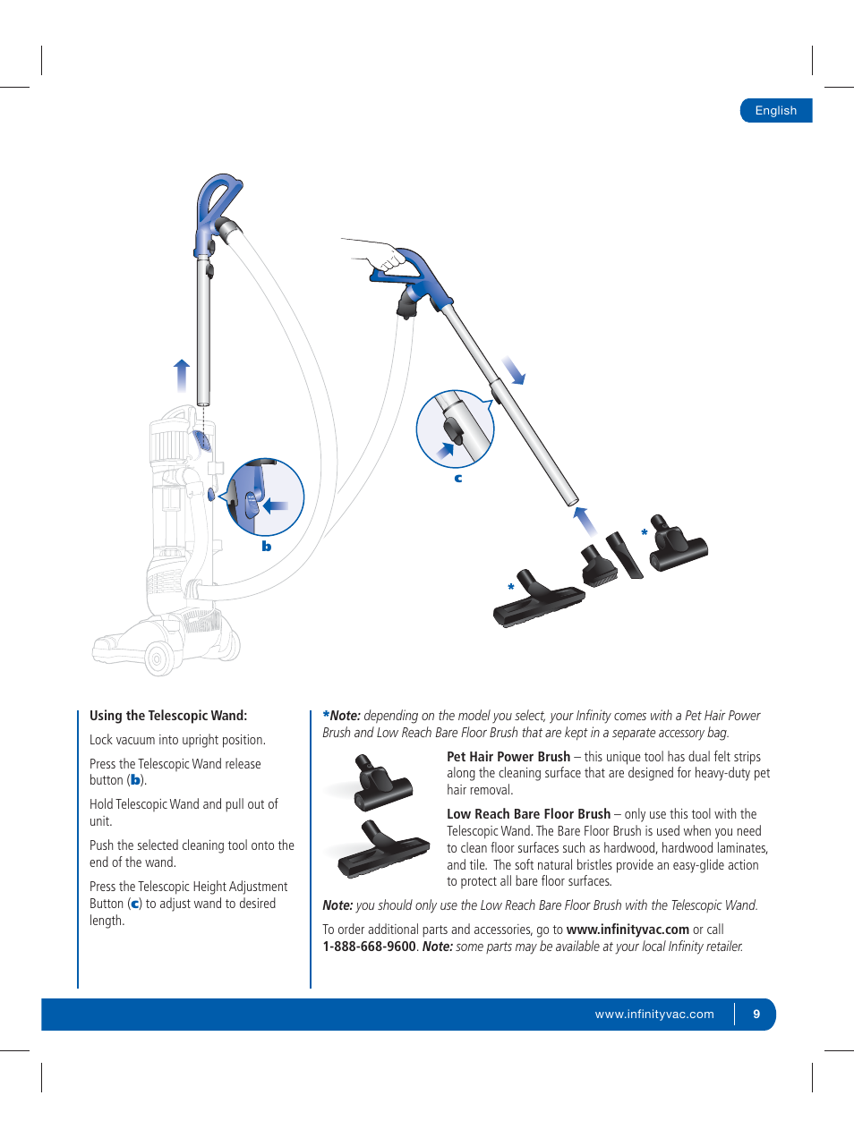 Infinity NV30K User Manual | Page 10 / 19