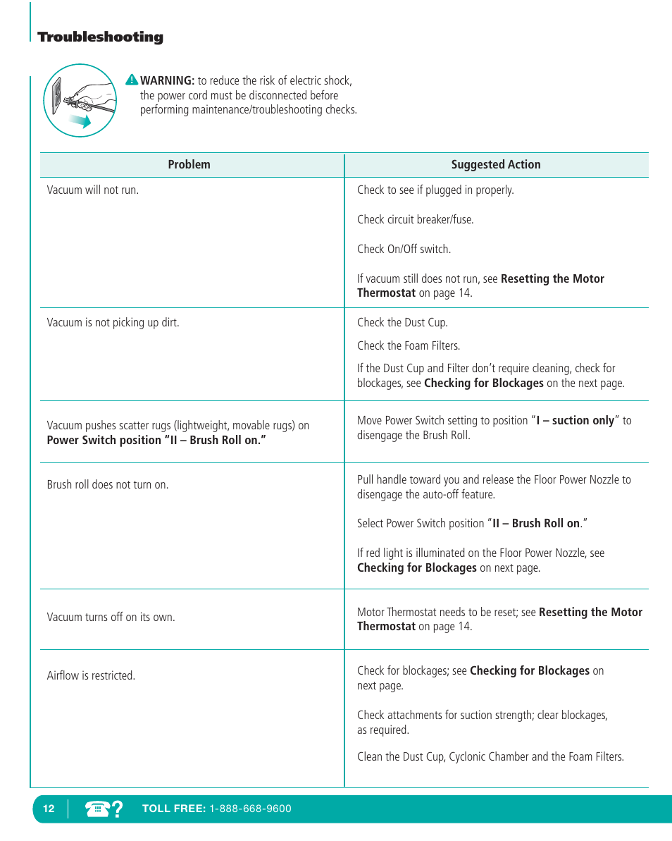 Infinity NV22T User Manual | Page 13 / 53