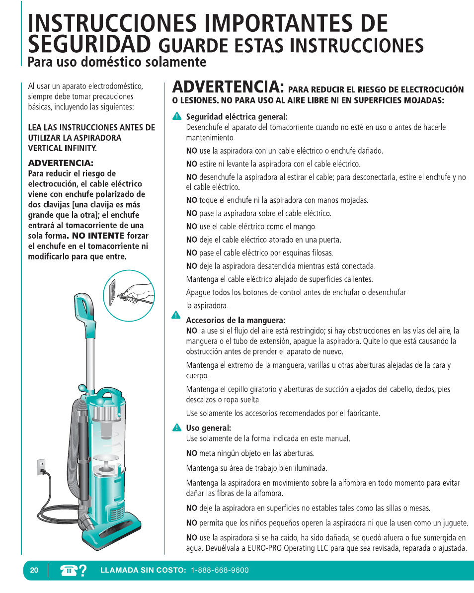 Infinity NV22T User Manual | Page 20 / 53