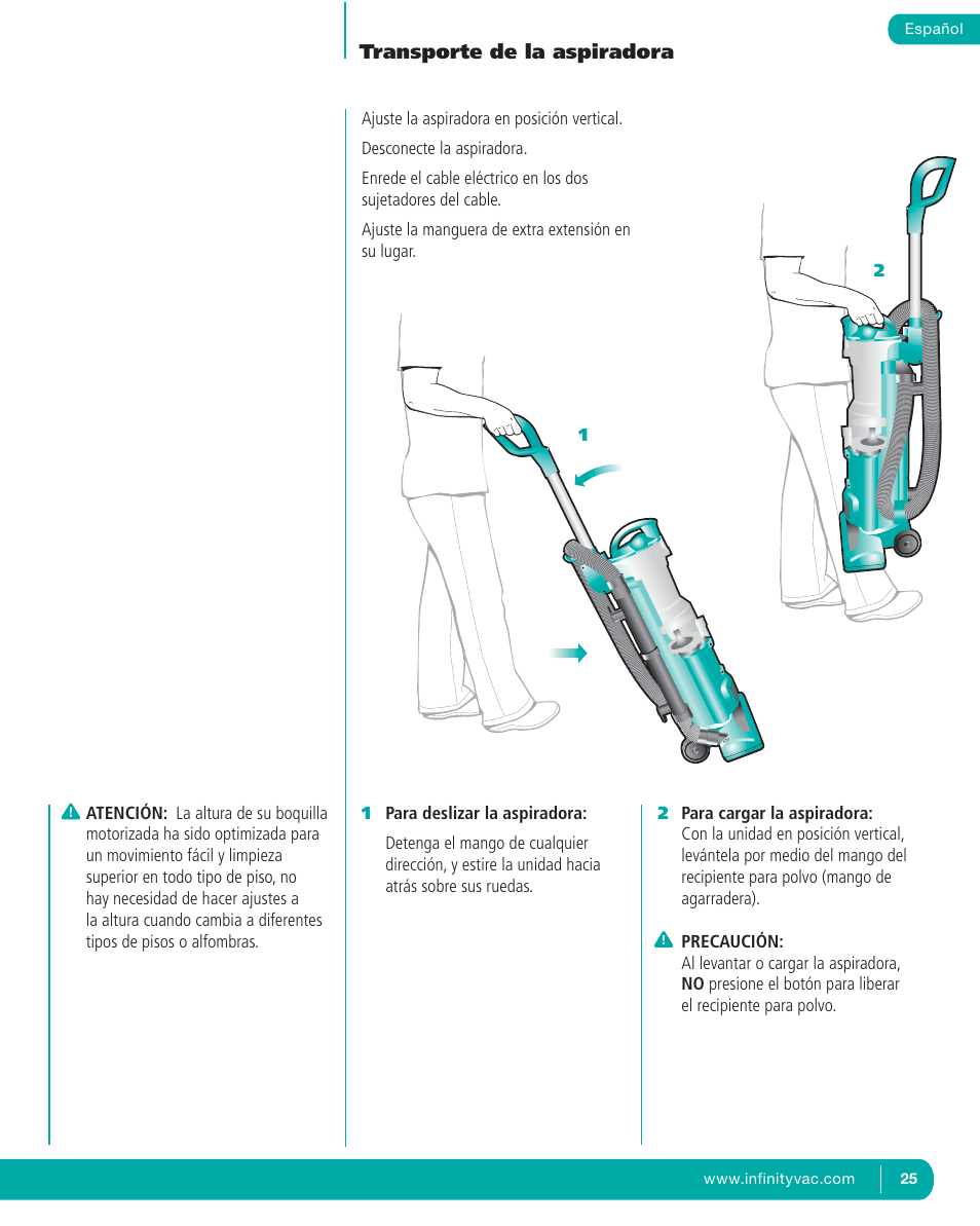 Infinity NV22T User Manual | Page 25 / 53