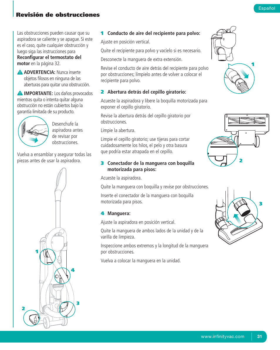 Infinity NV22T User Manual | Page 31 / 53