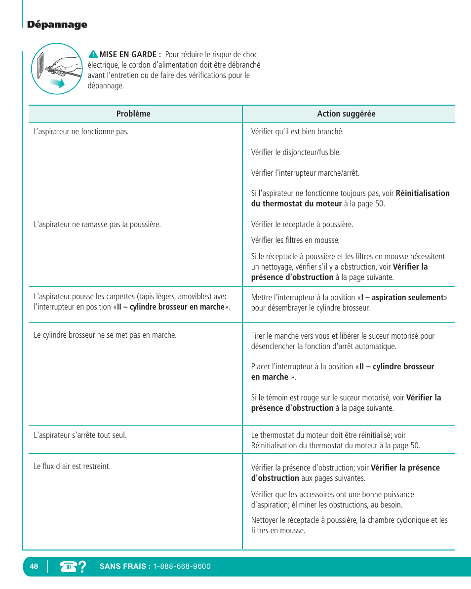 Infinity NV22T User Manual | Page 47 / 53