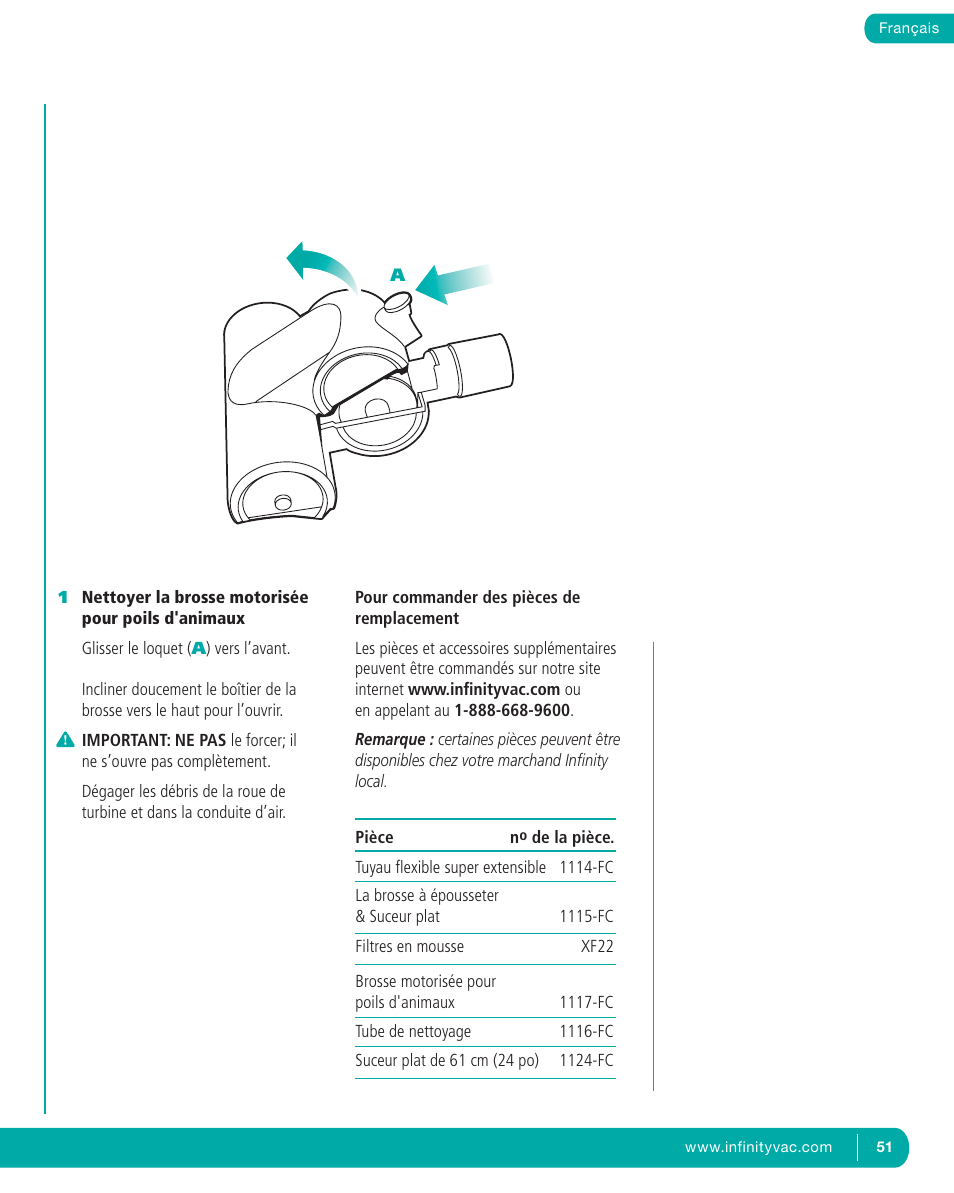 Infinity NV22T User Manual | Page 50 / 53
