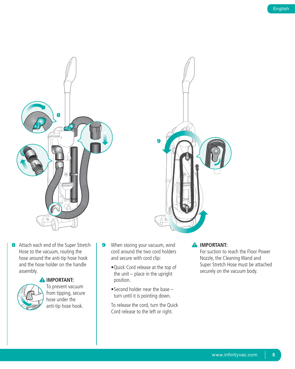 Infinity NV22T User Manual | Page 6 / 53