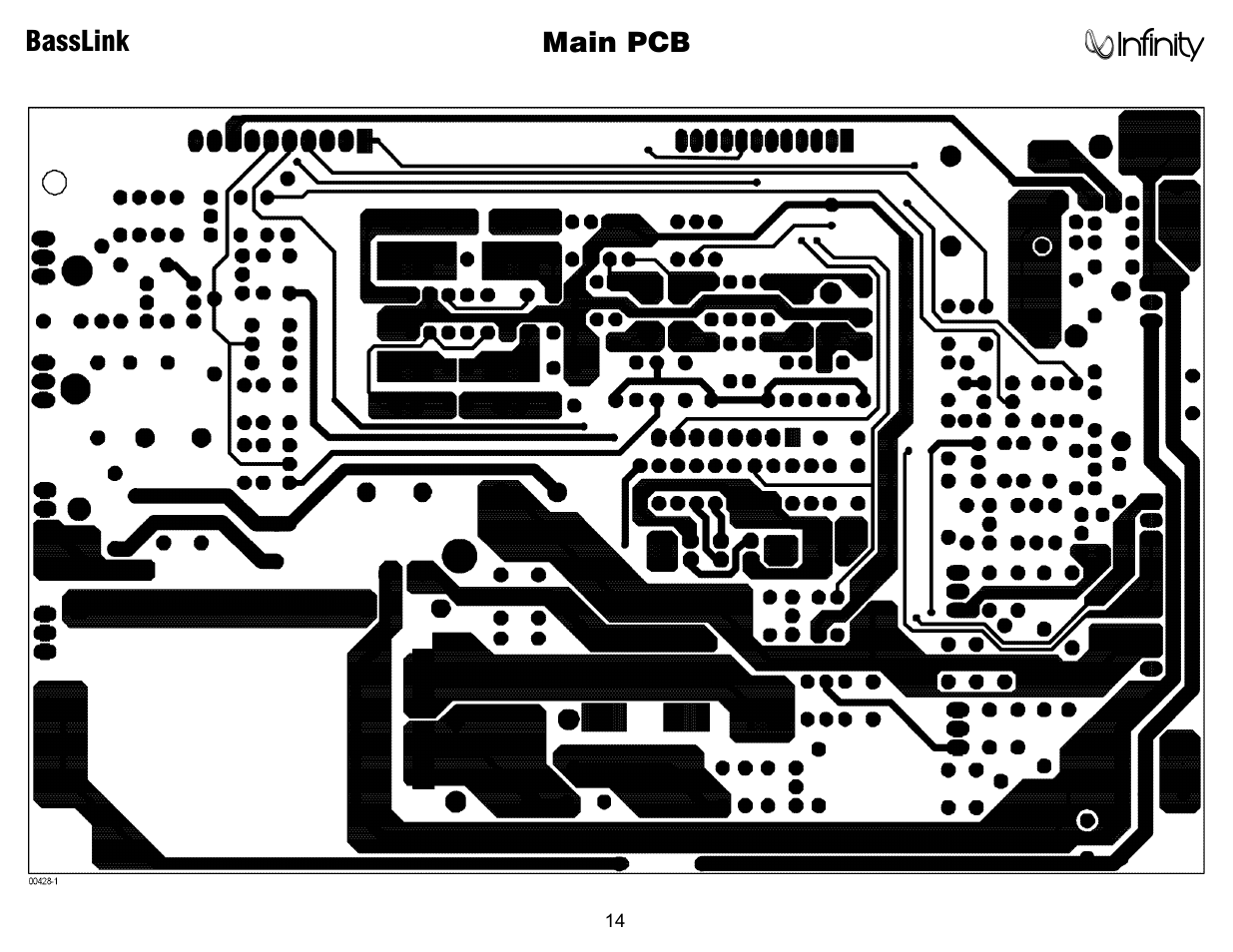 Pcb drawings …………………………….……………………………14 | Infinity Bass Link User Manual | Page 15 / 56