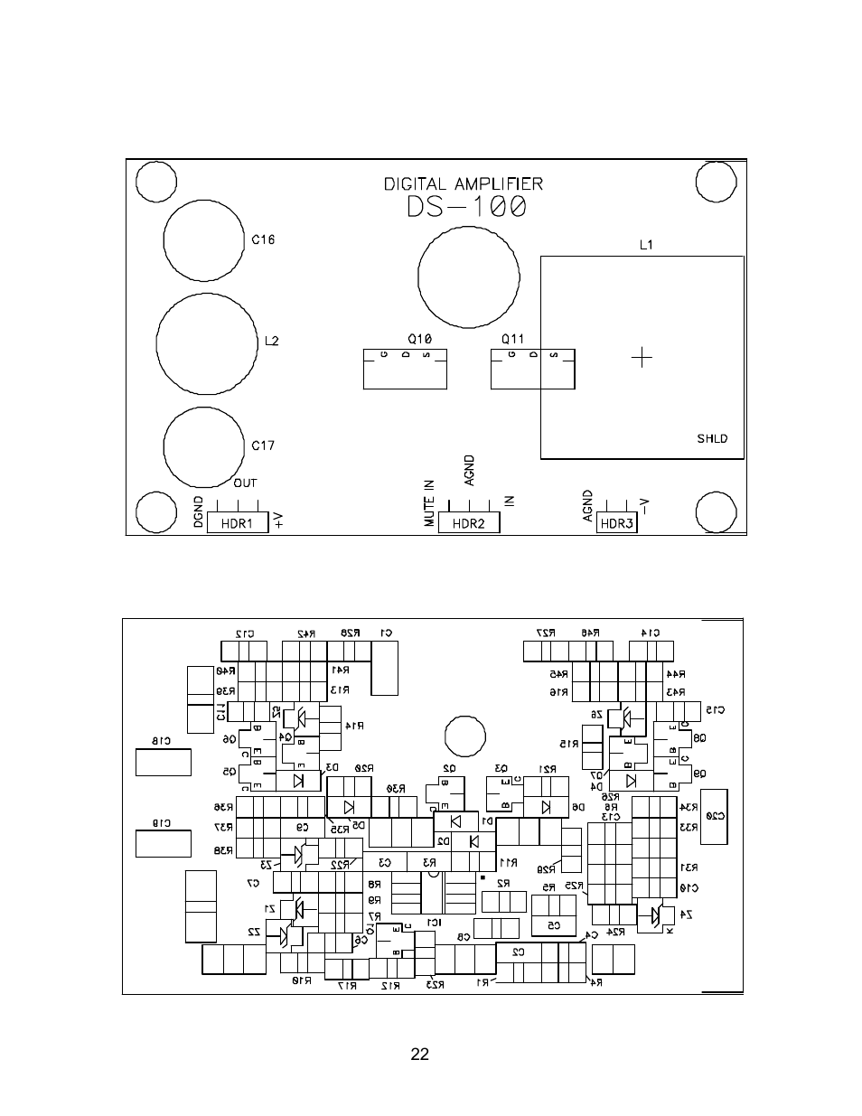 Power amp pcb | Infinity Bass Link User Manual | Page 23 / 56