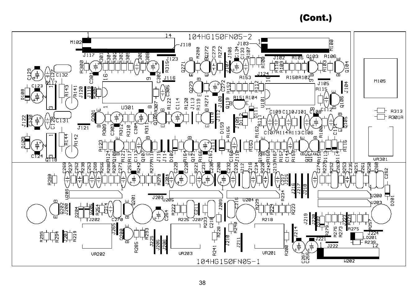 Switching controller/tone control pcb's (cont.) | Infinity Bass Link User Manual | Page 39 / 56