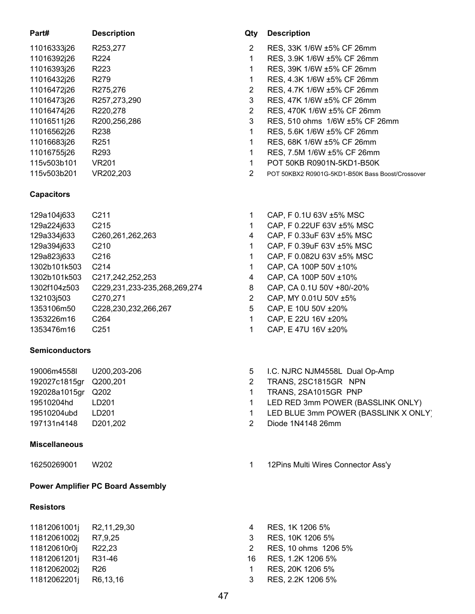 Infinity Bass Link User Manual | Page 48 / 56