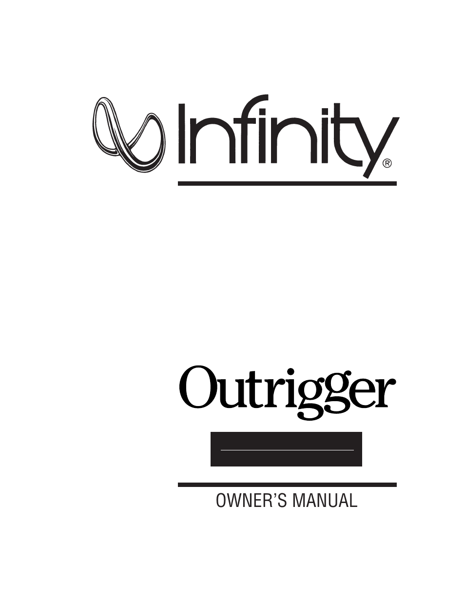 Infinity OUTDOOR SPEAKERS User Manual | 6 pages