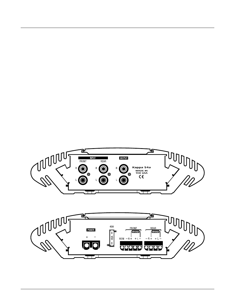 Infinity Kappa 54a 4-Ch User Manual | Page 6 / 8