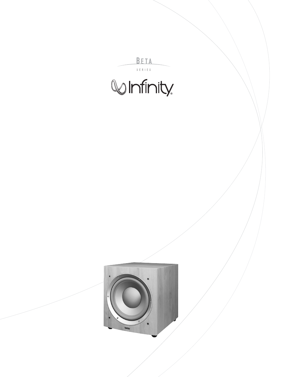 Infinity BETA SW-12 User Manual | 9 pages