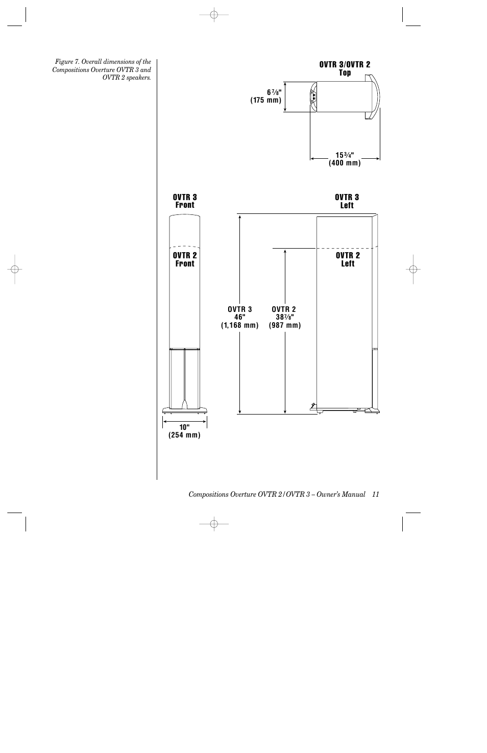 Infinity 3-Way Full Rang Floorstanding Speakers OVTR 2 User Manual | Page 13 / 15