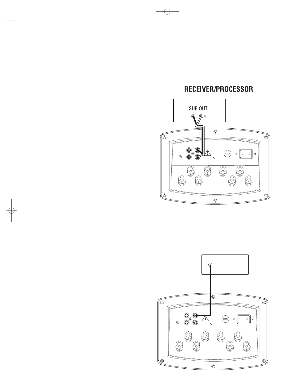 Onnecting, Ubwoofer, Continued) | Infinity HPS-1000 User Manual | Page 10 / 16
