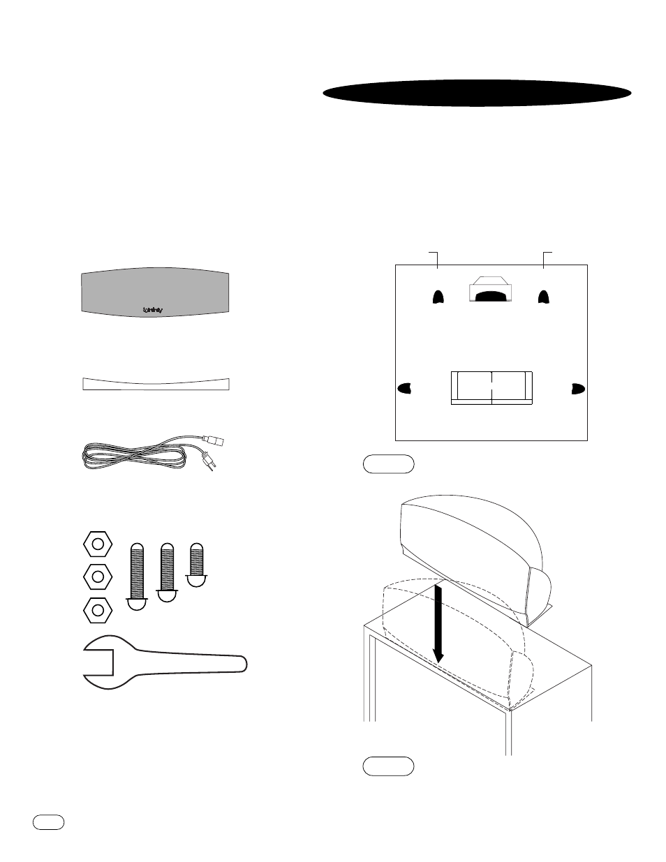 Lacement, Unpacking the product, Included accessories | Intermezzo 3.5c | Infinity Intermezzo 3.5c User Manual | Page 6 / 12