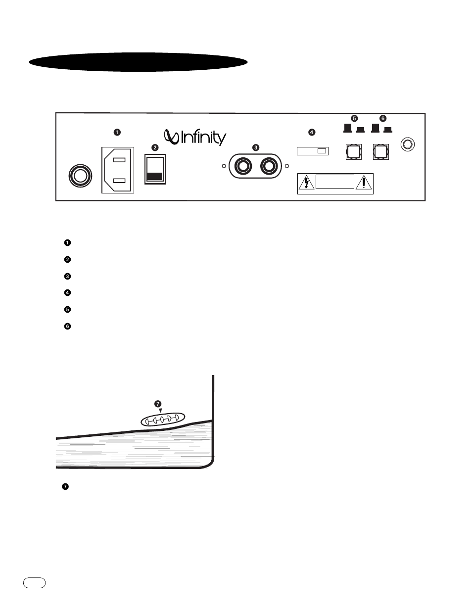 Ontrols and, Onnections, Intermezzo 3.5c | Infinity Intermezzo 3.5c User Manual | Page 8 / 12