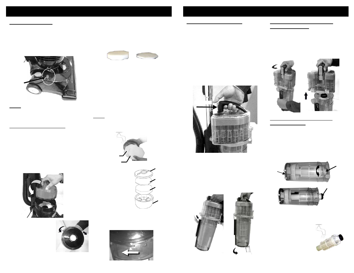 Maintenance instructions, Directives d’entretien | Infinity NV30 User Manual | Page 10 / 24