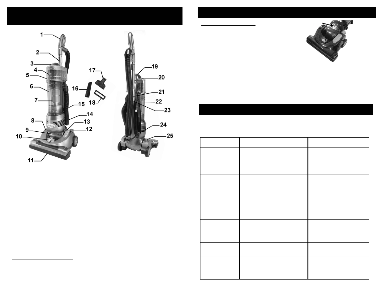 Problem solving | Infinity NV30 User Manual | Page 15 / 24