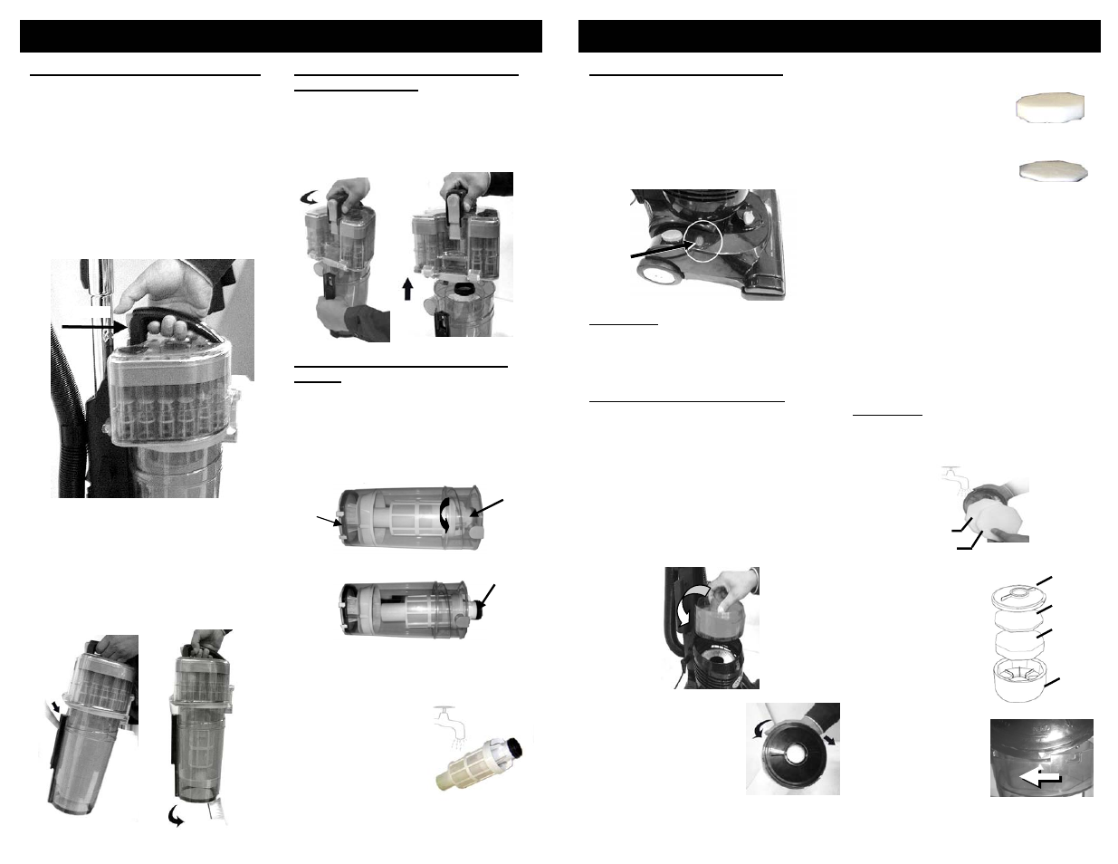 Maintenance instructions, Directives d’entretien | Infinity NV30 User Manual | Page 8 / 24
