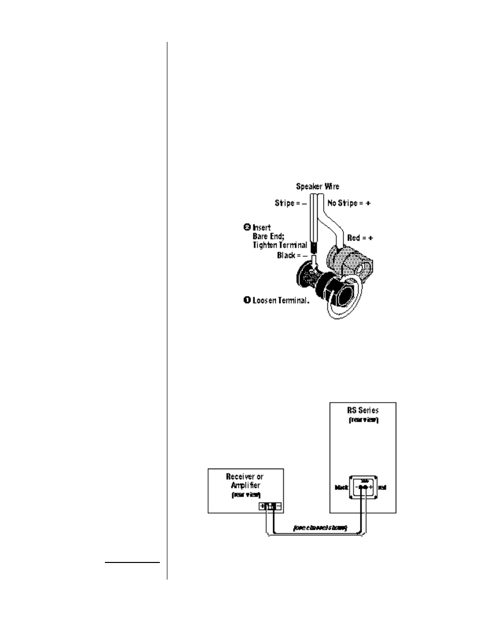 Iring, Ystem | Infinity REFERENCE STANDARD RS 2 User Manual | Page 5 / 8
