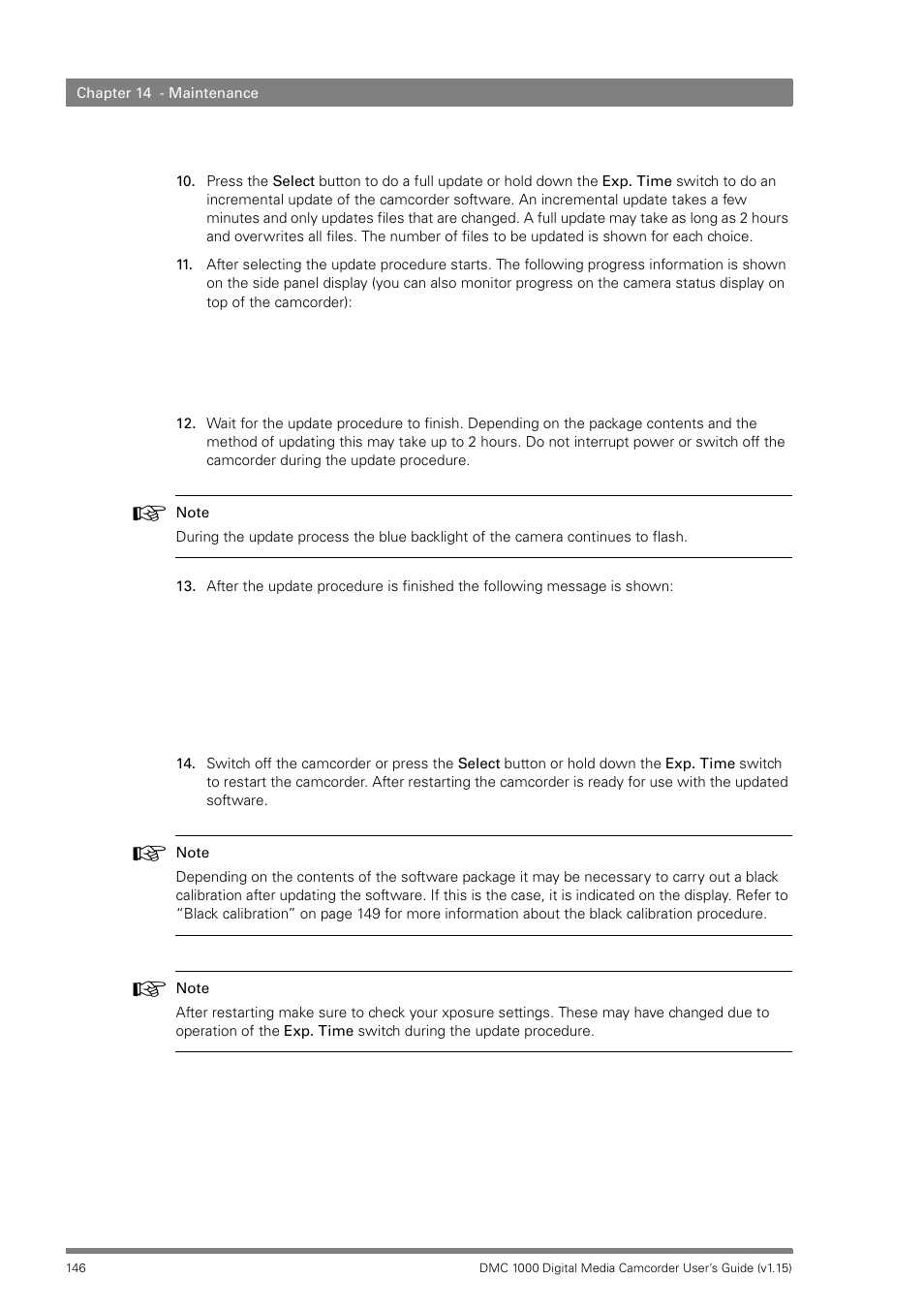 Infinity DMC 1000 User Manual | Page 146 / 150