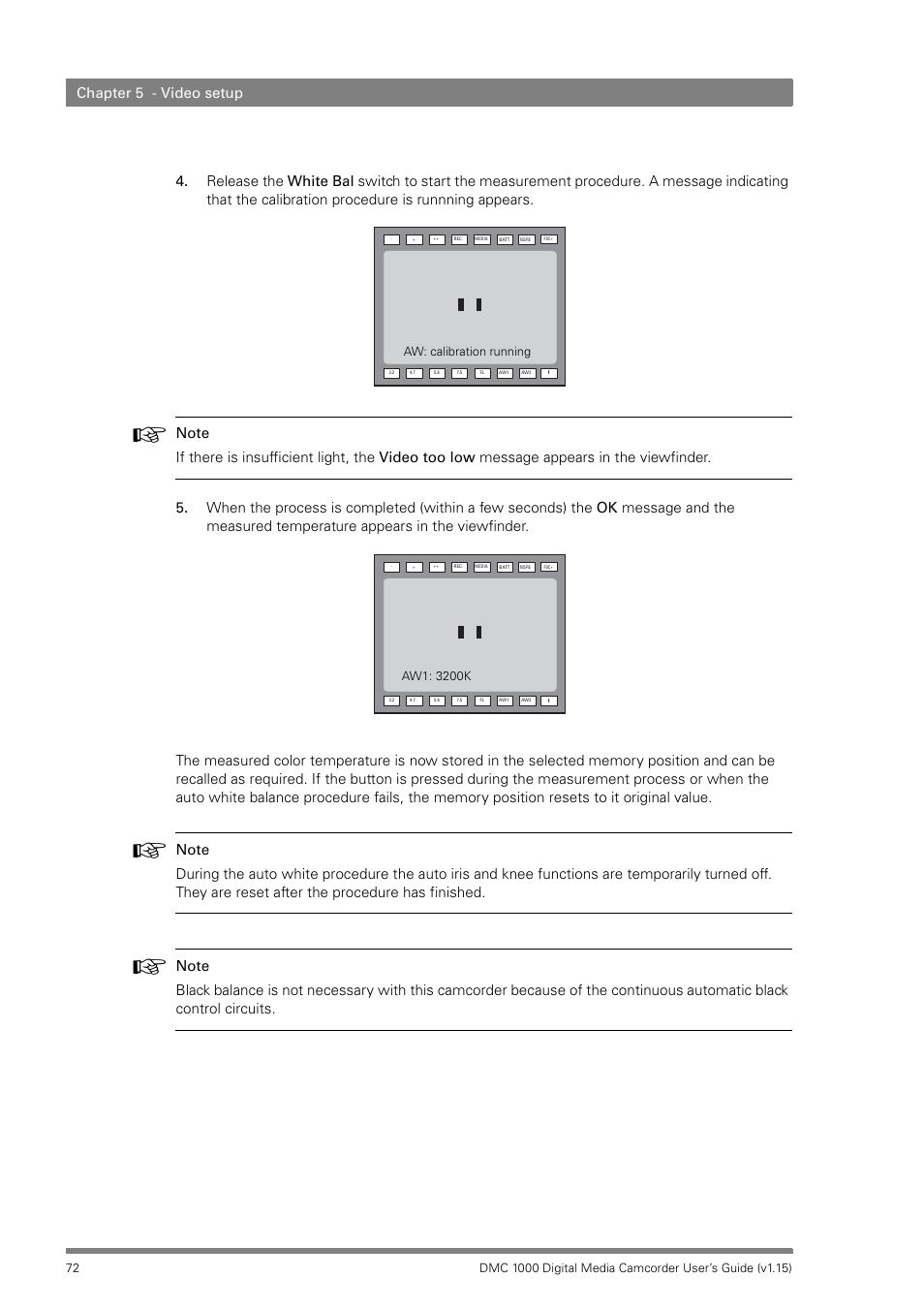 Infinity DMC 1000 User Manual | Page 72 / 150
