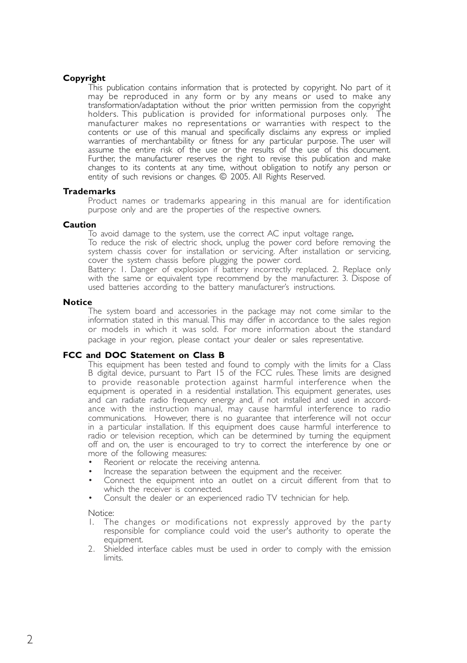 Quick setup guide | Infinity nF4X User Manual | Page 2 / 13