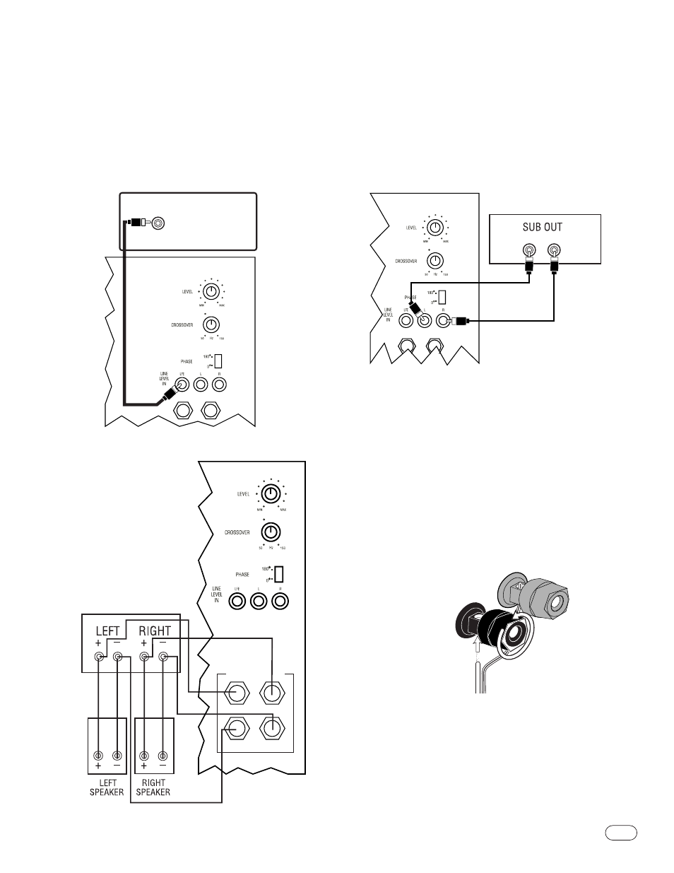 Ubwoofer, Onnections, Ps-8 | Infinity RS KAPPA PS-8 User Manual | Page 5 / 8