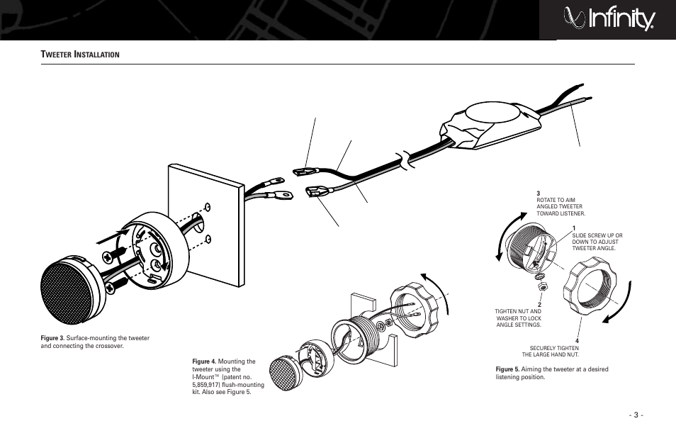 Wiring | Infinity Kappa 10.5t User Manual | Page 3 / 8