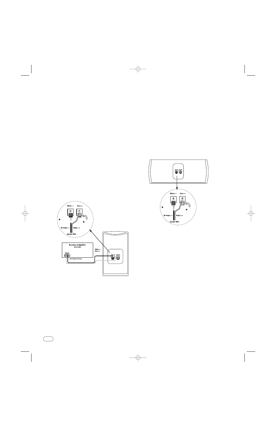 Enter and, Atellite, Peaker | Onnections | Infinity TSS-450 User Manual | Page 6 / 12