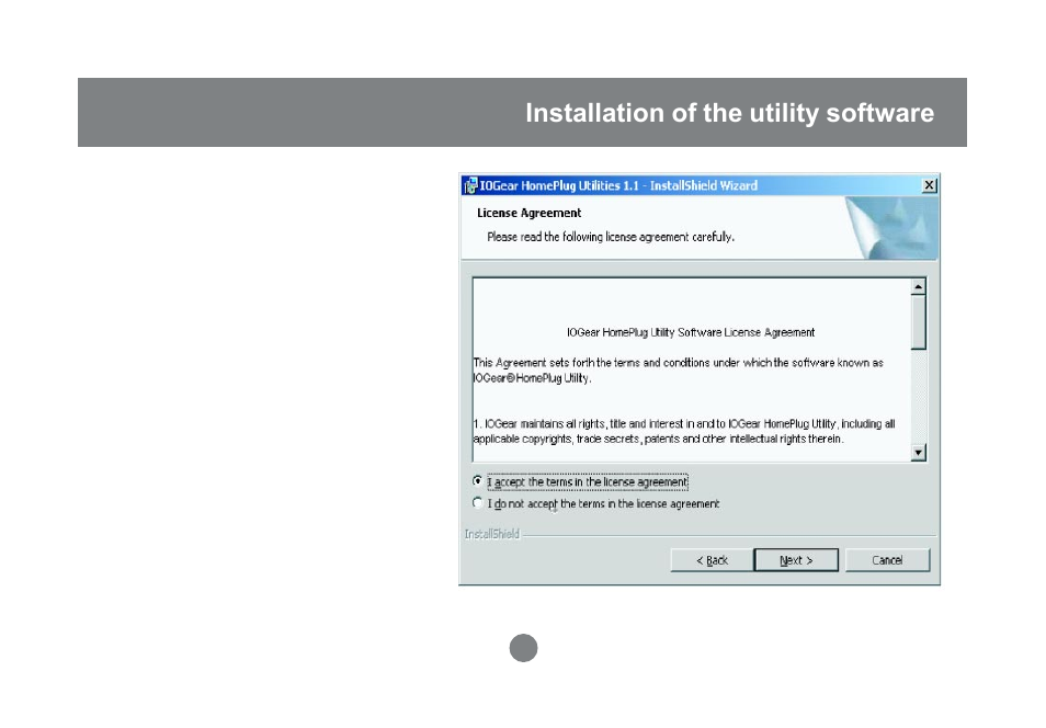 Installation of the utility software | IOGear GHPB31 User Manual | Page 15 / 76