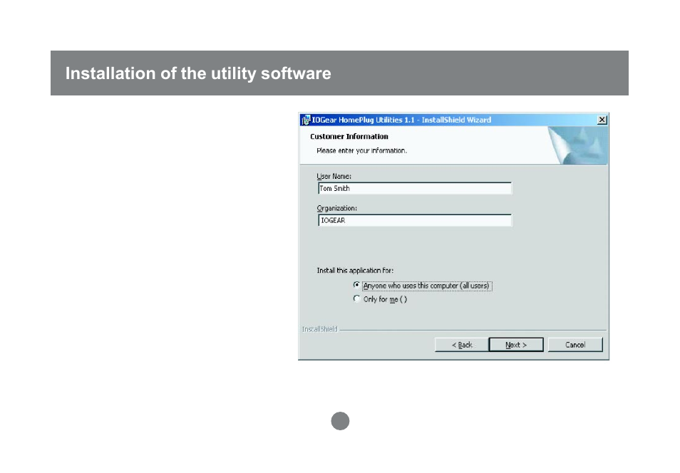 Installation of the utility software | IOGear GHPB31 User Manual | Page 16 / 76