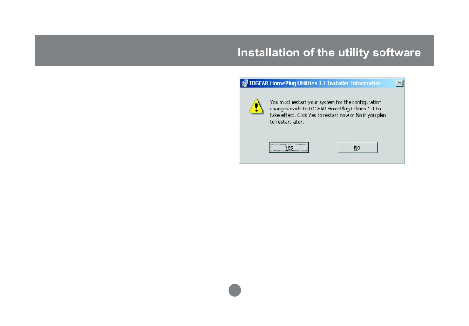 Installation of the utility software | IOGear GHPB31 User Manual | Page 19 / 76