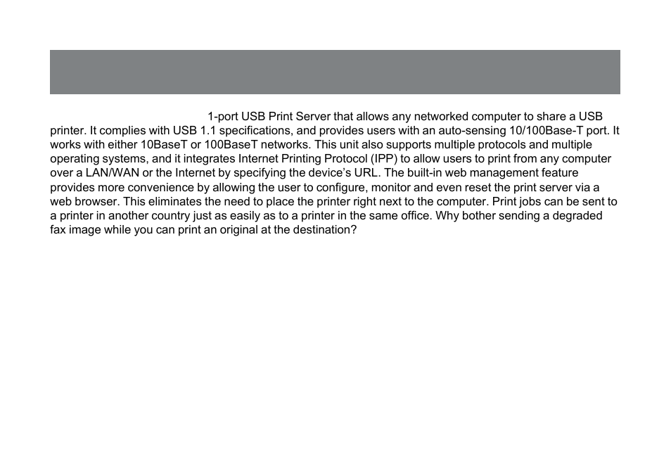 Welcome | IOGear USB Print Server GPSU01 User Manual | Page 3 / 44
