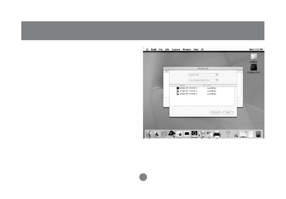 Printer configuration for mac os | IOGear USB Print Server GPSU01 User Manual | Page 33 / 44