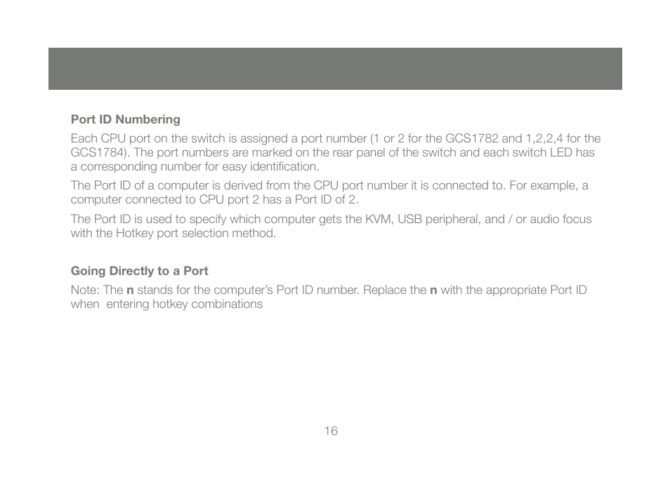 IOGear GCS1784 User Manual | Page 16 / 44