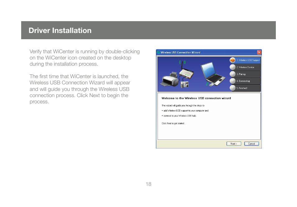 Driver installation | IOGear GUWH104KIT User Manual | Page 18 / 38