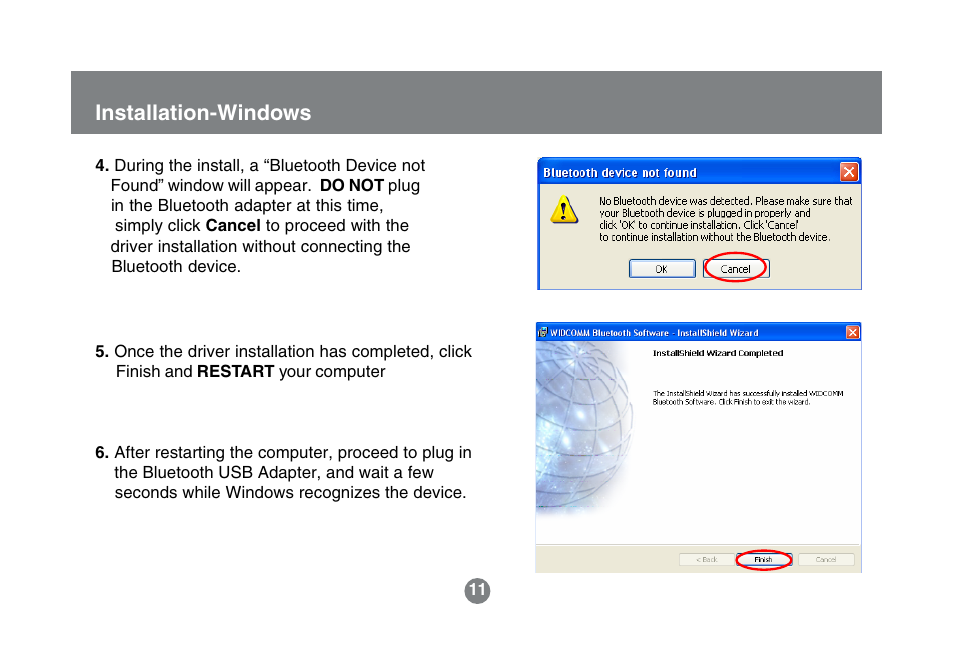 Installation-windows | IOGear GBU321 User Manual | Page 13 / 43