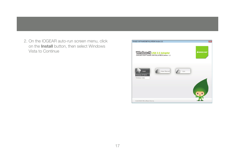 IOGear Wireless-N GWU623 User Manual | Page 17 / 76