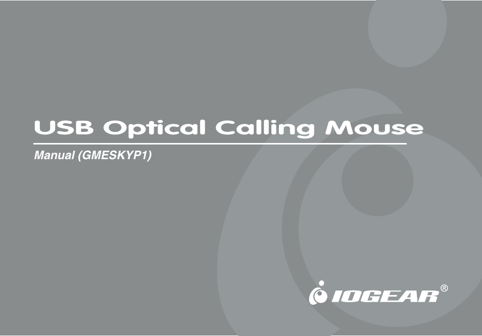 IOGear GMESKYP1 User Manual | 20 pages