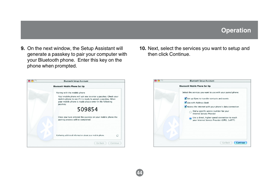 Operation | IOGear GBU211 User Manual | Page 47 / 60